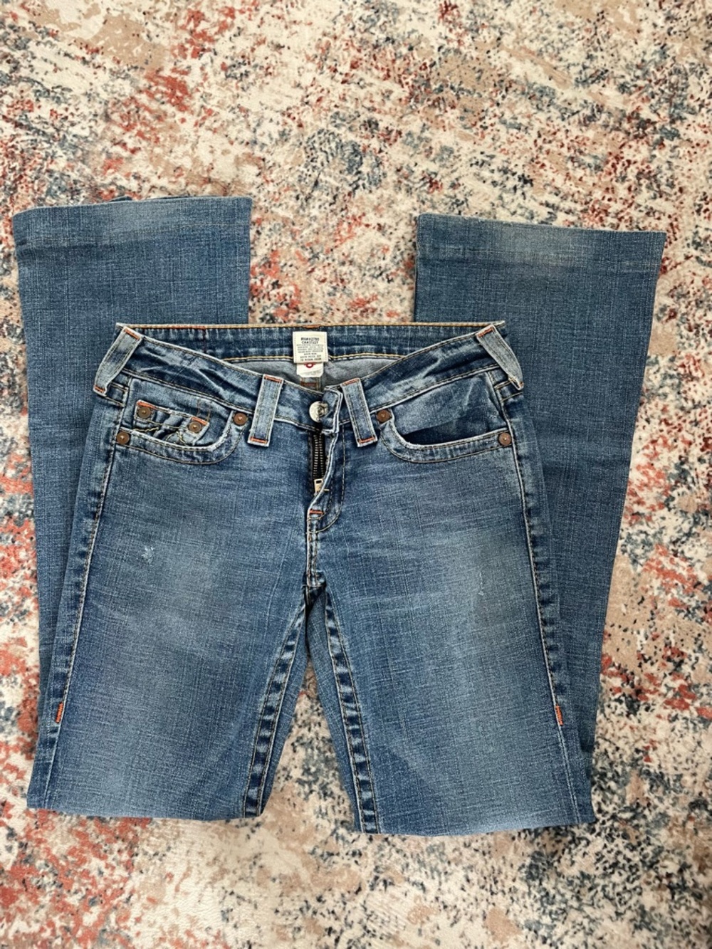 True Religion Light Blue Denim Jeans - Picture 3 of 7